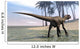 Utahraptor Walking Shallow Water Wall Decal