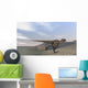 Utahraptor Running along Bay Wall Decal Design 2