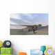 Utahraptor Running along Bay Wall Decal Design 2