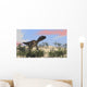Utahraptor Arid Climate Wall Decal