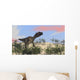 Utahraptor Arid Climate Wall Decal