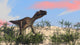 Utahraptor Arid Climate Wall Decal