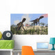 Two Utahraptors Arid Climate Wall Decal