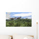 Two Utahraptors Walking across Wall Decal