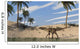Utahraptor Walking along Shoreline Wall Decal