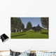 Triceratops Walking across Grassy Wall Decal Design 4