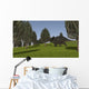 Triceratops Walking across Grassy Wall Decal Design 4