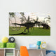 Confrontation between Monolophosaurus and Wall Decal