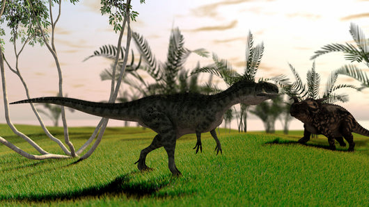 Confrontation between Monolophosaurus and Wall Decal