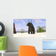 Triceratops Beach Wall Decal Design 2