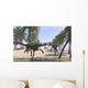 Two Gigantoraptors Running Wall Decal