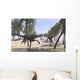 Two Gigantoraptors Running Wall Decal