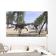 Two Gigantoraptors Running Wall Decal