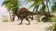 Spinosaurus Hunting for Food Wall Decal Design 1