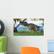 Ceratosaurus Hunting Prehistoric Environment Wall Decal Design 4