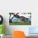 Ceratosaurus Hunting Prehistoric Environment Wall Decal Design 4