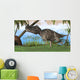 Ceratosaurus Hunting Prehistoric Environment Wall Decal Design 4