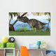 Ceratosaurus Hunting Prehistoric Environment Wall Decal Design 4