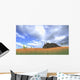 Triceratops Walking through Tall Wall Decal