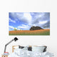 Triceratops Walking through Tall Wall Decal