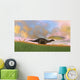 Dicraeosaurus Walking across Prehistoric Wall Decal Design 4