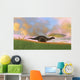 Dicraeosaurus Walking across Prehistoric Wall Decal Design 4
