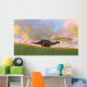 Dicraeosaurus Walking across Prehistoric Wall Decal Design 4