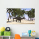 Dicraeosaurus Walking along Shoreline Wall Decal