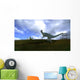 Dilophosaurus Grassy Field Wall Decal