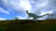 Dilophosaurus Grassy Field Wall Decal