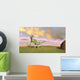 Dilophosaurus Hunting Open Field Wall Decal Design 2