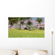 Dilophosaurus Hunting Open Field Wall Decal Design 1