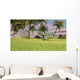 Dilophosaurus Hunting Open Field Wall Decal Design 1