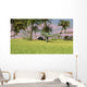 Dilophosaurus Hunting Open Field Wall Decal Design 1