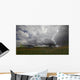 Two Gigantoraptors Running across Wall Decal Design 3