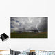 Two Gigantoraptors Running across Wall Decal Design 3