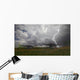 Two Gigantoraptors Running across Wall Decal Design 3