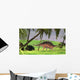 Kentrosaurus Walking through Field Wall Decal Design 2