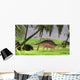 Kentrosaurus Walking through Field Wall Decal Design 2