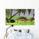 Kentrosaurus Walking through Field Wall Decal Design 2
