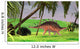 Kentrosaurus Walking through Field Wall Decal Design 2