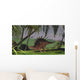 Kentrosaurus Walking through Field Wall Decal Design 1