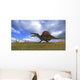 Spinosaurus Hunting Prehistoric Grasslands Wall Decal Design 2