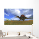 Spinosaurus Hunting Prehistoric Grasslands Wall Decal Design 2
