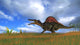 Spinosaurus Hunting Prehistoric Grasslands Wall Decal Design 2