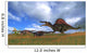 Spinosaurus Chasing Two Gigantoraptors Wall Decal