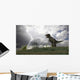 Tyrannosaurus Rex Hunting Open Wall Decal Design 3