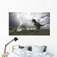 Tyrannosaurus Rex Hunting Open Wall Decal Design 3