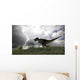 Tyrannosaurus Rex Hunting Open Wall Decal Design 2