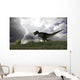Tyrannosaurus Rex Hunting Open Wall Decal Design 2